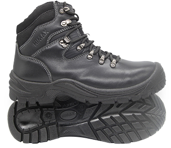 esd antistatic safety shoe with stitched sock and polyurethane