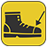 icon for steel toe work boots or composite toe work boots